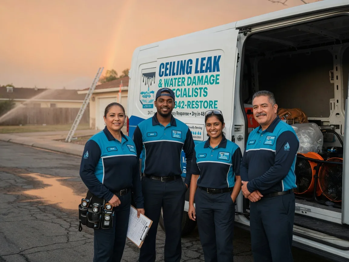 Ceiling Leak Cleanup company in Gans, OK